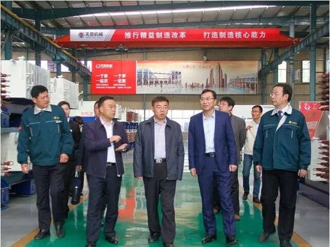 區(qū)委常委、區(qū)紀委書記、區(qū)監(jiān)委主任王慶峰調(diào)研天意機械