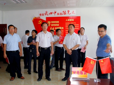 梁山縣委常委、組織部部長王建一行蒞臨天意機械調(diào)研